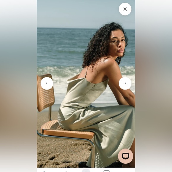 Whimsy and Row Fiona Dress in the color Sage, size small - Picture 11 of 12